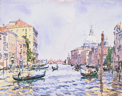 Venice: Afternoon on the Grand Canal by Edward Darley Boit